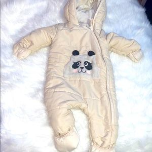 Panda winter suit